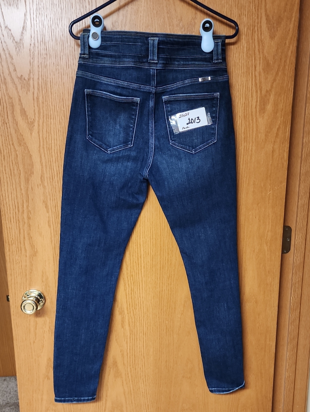 Kancan Dark Blue Skinny Jeans 28x28 number 2013